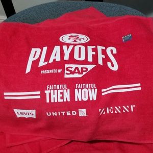 San Francisco 49ers NFC rally towel